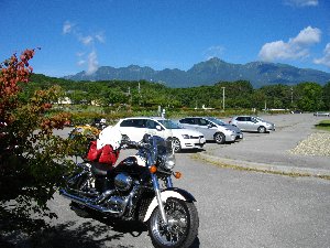 天文台駐車場着