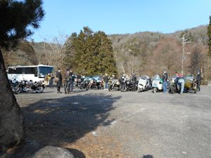 帰りの準備をする