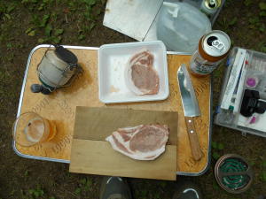 豚ロースの切り身