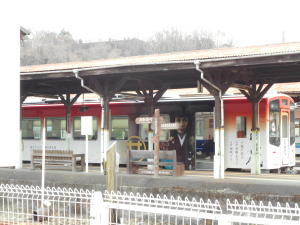 井伊直虎のラッピング列車