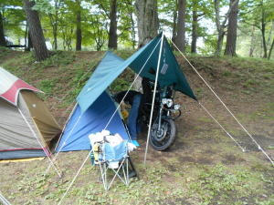 石さんのテント