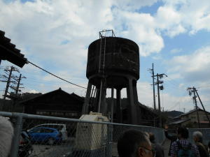 ＳＬ用の貯水タンク