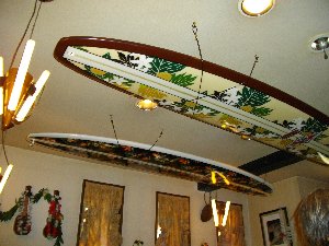 店内の飾り付け