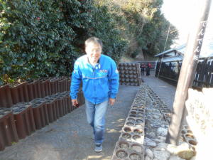 土管坂への上り道