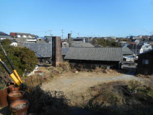 町を見下ろす高台