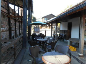 ギャラリーとコーヒーショップ街？