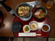 合戦めし定食は旨い