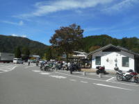 道の駅平谷で休憩
