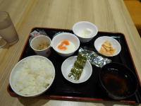 朝定食５００円