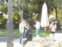 スタート前ののんびりタイム