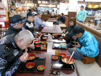 駒ヶ岳ＳＡで昼食