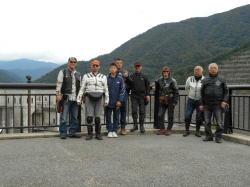 展望所で記念撮影