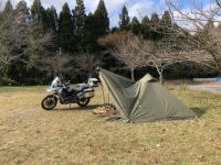 キャンプ場のフリーサイト