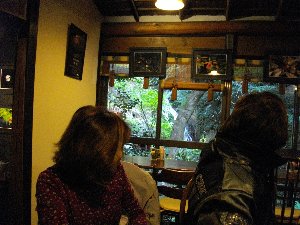 店内からの眺め