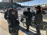 スタート前の談笑タイム