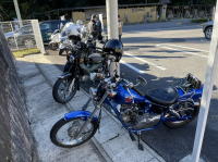 今日は小さいバイクで行こう