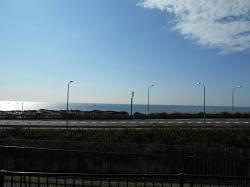 足湯から見える景色