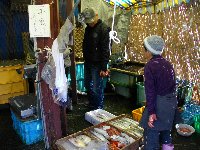 魚の買い出し