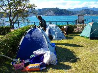 ワンタッチテント