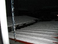 屋根積雪５㎝