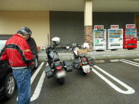 ナナーズへ着くと雨上がり