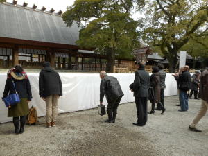 本殿参拝 本殿参拝