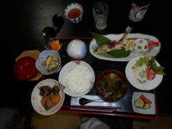 鮎の塩焼き定食