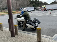 赤塚ＰＡに着いた