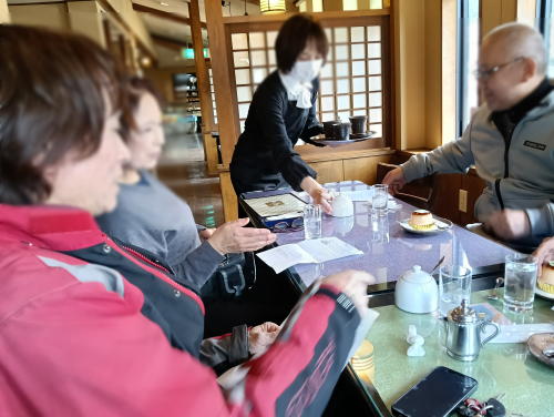 解散前のコーヒータイム