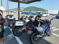 Ｋさんご夫婦到着