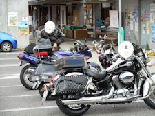 道の駅へ到着したけいさん