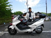 ａｎｄｏｕさんとホンダフォルッア２５０