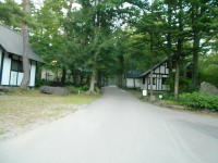 コテージが並ぶ