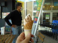 ソフトクリームが旨い