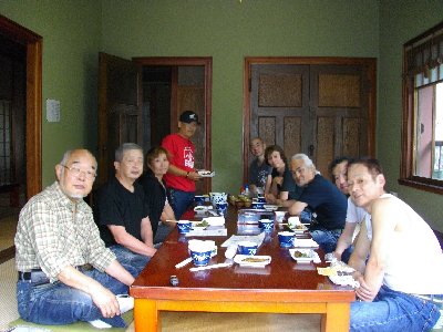 ゆかわで記念撮影