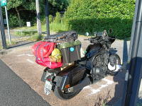 川島ＰＡ二輪車置き場