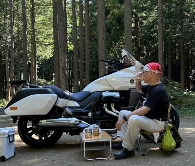 愛馬と語り合う