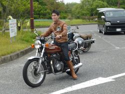 懐かしいカワサキＺ４００ＲＳ