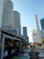 名古屋の空は青空