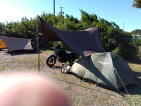 私のテント設営完了