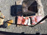 焚き火台を用意