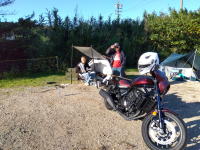 石さん松産に挨拶