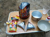朝飯の用意