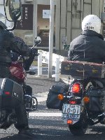 コメダ手前の信号待ち