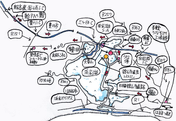 3月定例ルート図