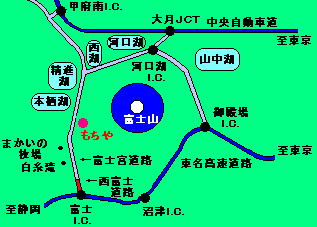 もちや資料館ルート図