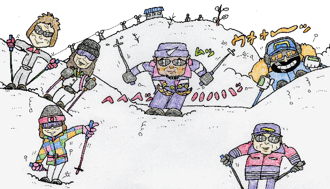 スキーイラスト