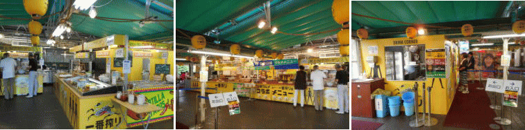 明るい店内、料理はバイキング形式。 明るい店内、料理はバイキング形式。