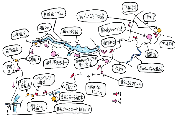 9月定例ルート図
