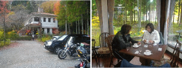 昼神温泉の喫茶店